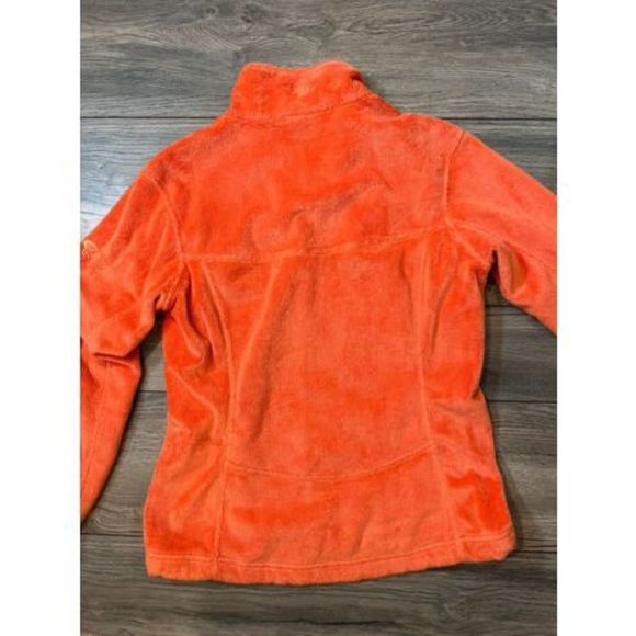 Mountain Hardwear Fleece Jacket Womens Size Small Orange Coral Sherpa Full Zip - Picture 5 of 10